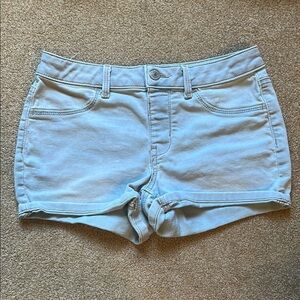 Girls SO Light Blue Denim Shorts